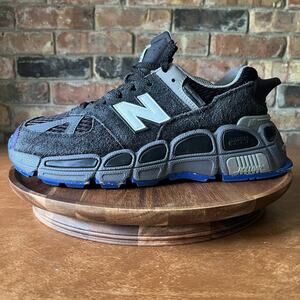 New Balance Salehe Bembury x 574 YURT Black Suede Men's 11.5 Shoes Sneakers